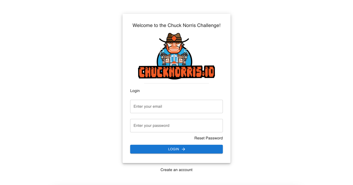 React-Chuck-Norris Challenge
