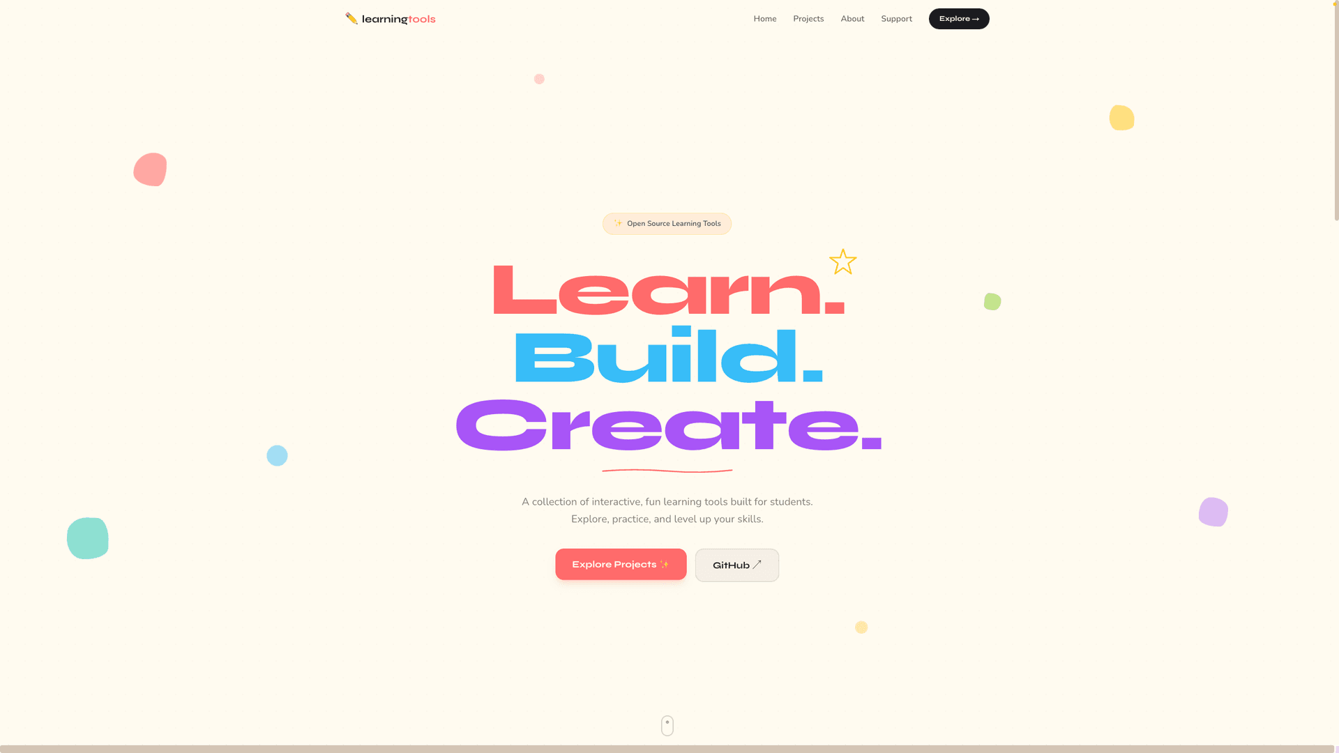 Learning Tools
